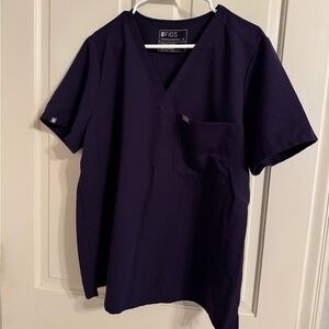 Figs purple jam xl Catrina scrub top